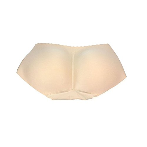 Tonsee Damen Padded Höschen Seamless Pushup Unterwäsche Briefs Push Up Popo Höschen Unterhose Slip (Fleisch, L) von Tonsee