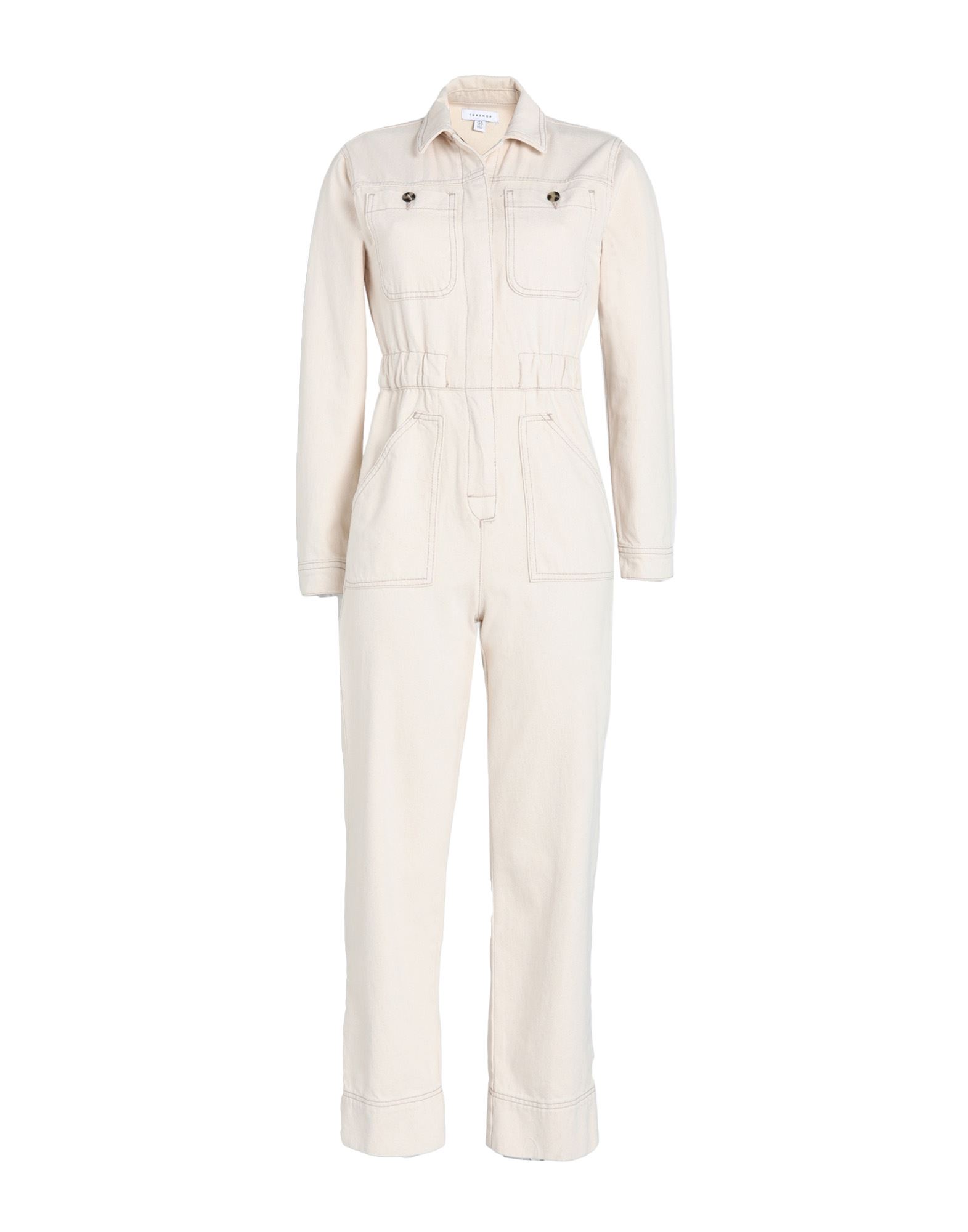 TOPSHOP Jumpsuit Damen Elfenbein von TOPSHOP