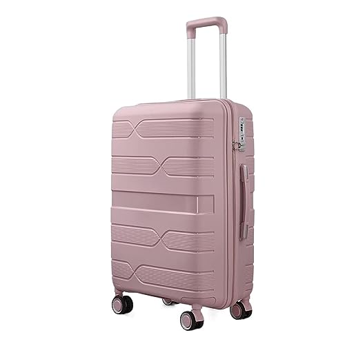 TOTIKI Koffer 20/24/28 Zoll Leichter, Langlebiger 4-Rad-Spinner-Reisekoffer In Kabinengröße Für Damen Rollkoffer (Color : D, Size : 28in) von TOTIKI