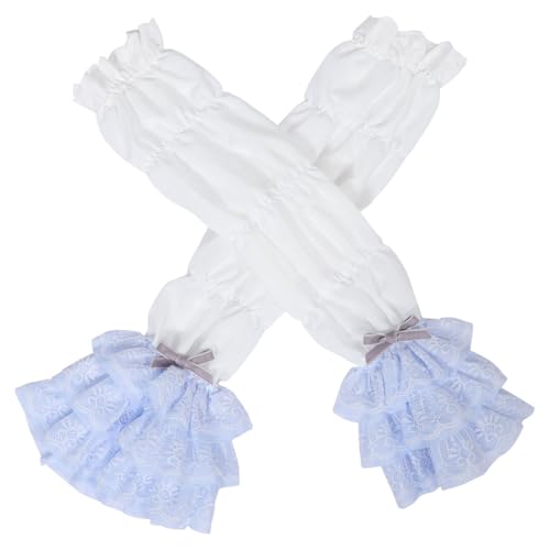 TOVINANNA 1 Paar Lolita -ärmel Rüschenbündchen Am Ärmel Lolita-handschuhe Armstulpen Damen Spitzenarmhandschuhe Brautkleider Accessoires Frauen Spitzenärmel Brautärmel Brauthandschuhe Stoff TOVINANNA 1 Paar Lolita -ärmel Rüschenbündchen Am Ärmel Lolita-handschuhe Armstulpen Damen Spitzenarmhandschuhe Brautkleider Accessoires Frauen Spitzenärmel Brautärmel Brauthandschuhe Stoff von TOVINANNA