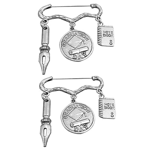 TOVINANNA 1 Satz Brosche Zum Gedenken An Den Abschluss Kleiderstift Graduierungsbrosche Kleid Brosche Brosche Pin Abschlussbrosche Pin Broschen Für Kleidung 2 Stücke TOVINANNA 1 Satz Brosche Zum Gedenken An Den Abschluss Kleiderstift Graduierungsbrosche Kleid Brosche Brosche Pin Abschlussbrosche Pin Broschen Für Kleidung 2 Stücke von TOVINANNA