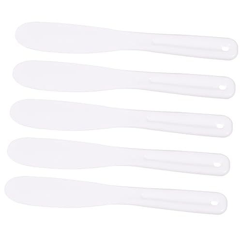 TOVINANNA Silikon-gesichtscreme-löffel 5 Stück Make-up-spatel für Kosmetik Hautpflege-tools TOVINANNA Silikon-gesichtscreme-löffel 5 Stück Make-up-spatel für Kosmetik Hautpflege-tools von TOVINANNA