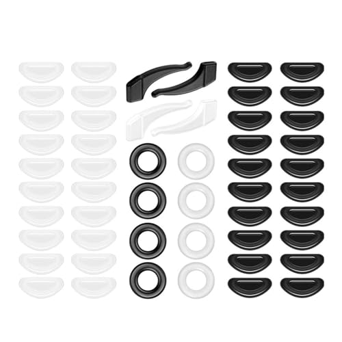 TOWARDSNAN Brille Silicon Antislip Set Eyewars Retention Kits Mit Ohrhaken Nasenpolster Für Gläser Sicherer Hold Schüler Lesen TOWARDSNAN Brille Silicon Antislip Set Eyewars Retention Kits Mit Ohrhaken Nasenpolster Für Gläser Sicherer Hold Schüler Lesen von TOWARDSNAN