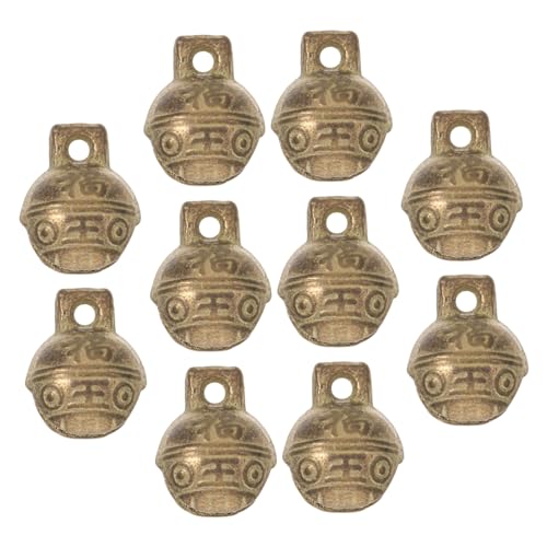 TOYANDONA 10Stücke Kupfer Glocken für DIY Projekte für Haustierhalsbänder und Weihnachtsdekoration Vintage Glöckchen Vielseitige Bastelbedarf TOYANDONA 10Stücke Kupfer Glocken für DIY Projekte für Haustierhalsbänder und Weihnachtsdekoration Vintage Glöckchen Vielseitige Bastelbedarf von TOYANDONA