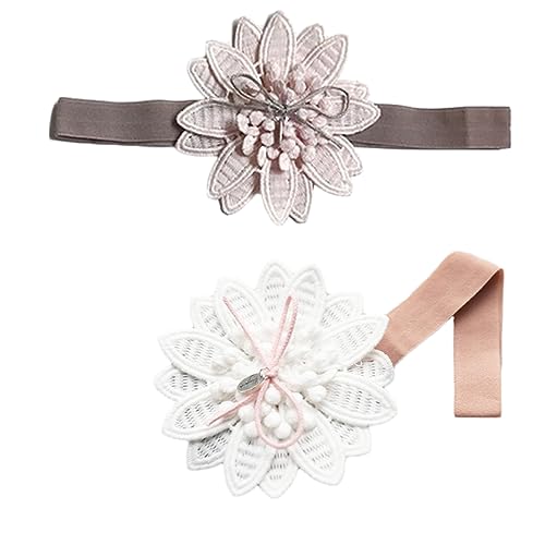 TOYANDONA 2St baby stirnbänder kleinkind stirnband Stirnbänder für Kinder Haarschmuck für Kinder Tiara Haargummi Haarschmuck für Babys baby kopftuch Krawatte Schal Kopfbedeckung Kleine von TOYANDONA