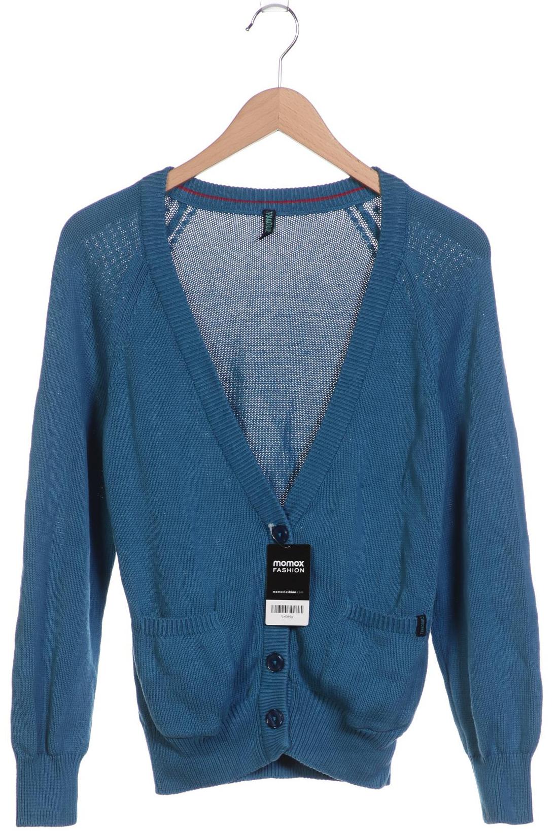 Tranquillo Damen Strickjacke, blau, Gr. 38 von TRANQUILLO