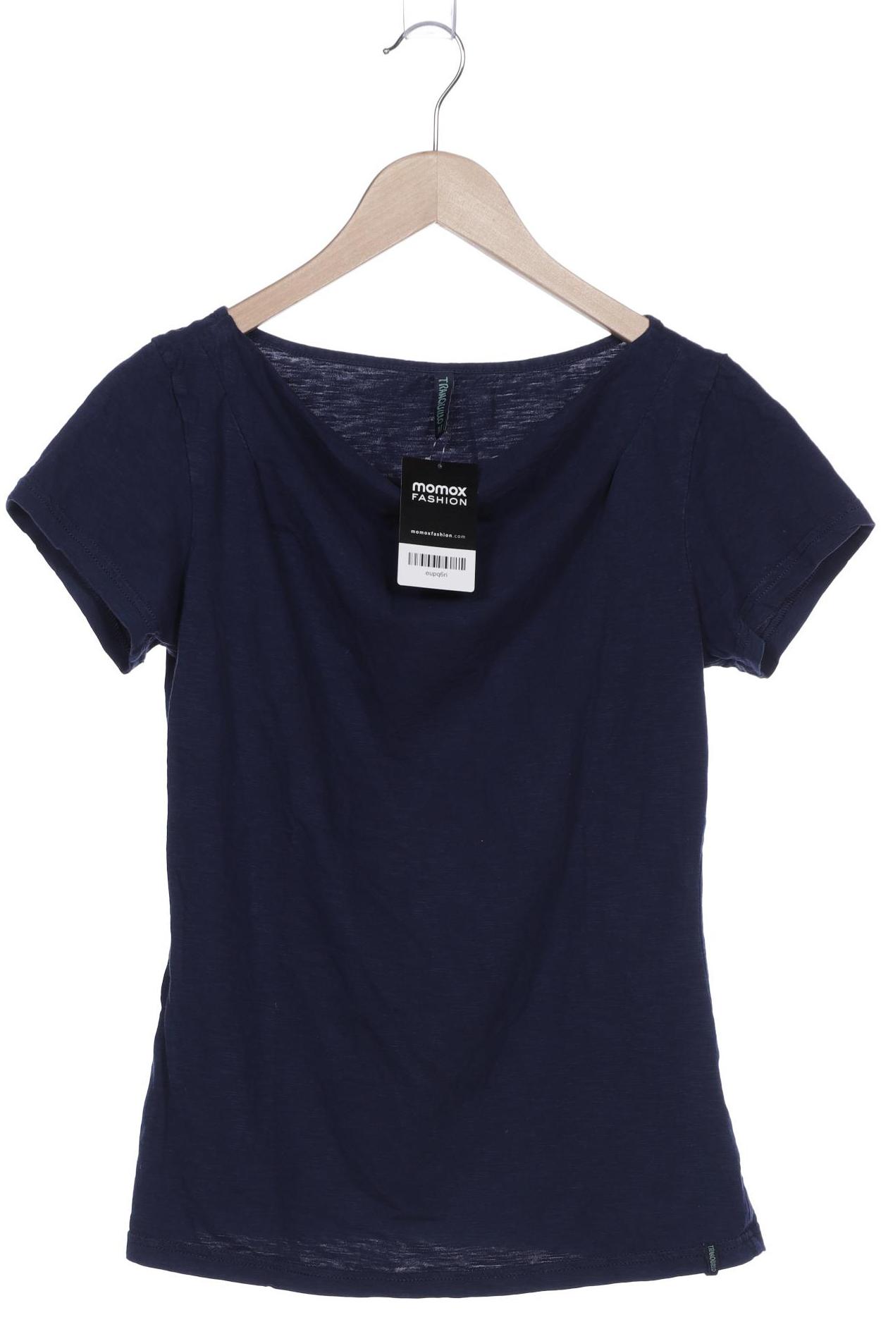 Tranquillo Damen T-Shirt, marineblau, Gr. 38 von TRANQUILLO