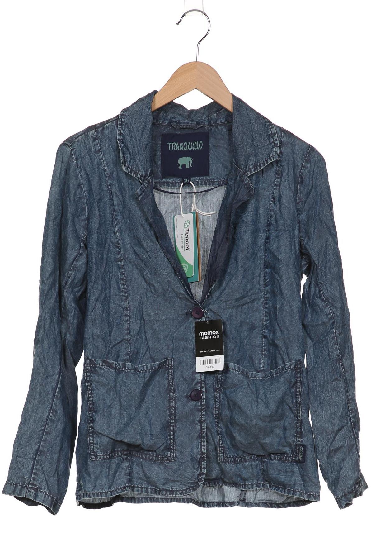 Tranquillo Damen Jacke, marineblau, Gr. 36 von TRANQUILLO