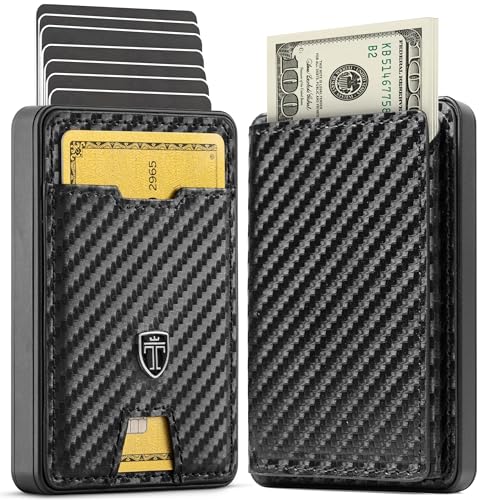 TRAVANDO Swype Slim Wallet für Herren, Metall, RFID-blockierend, Kartenetui, Carbon, Swype Slim, Geldscheinfach TRAVANDO Swype Slim Wallet für Herren, Metall, RFID-blockierend, Kartenetui, Carbon, Swype Slim, Geldscheinfach von TRAVANDO