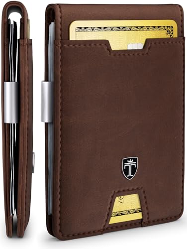 TRAVANDO Geldbörse mit Geldklammer New York - Bekannt aus GQ Men of The Year Edition 2018 - Slim Design - TÜV geprüft - 8 Kartenfächer - Carbon-Optik - RFID Schutz - Geschenk - Designed in Germany TRAVANDO Geldbörse mit Geldklammer New York - Bekannt aus GQ Men of The Year Edition 2018 - Slim Design - TÜV geprüft - 8 Kartenfächer - Carbon-Optik - RFID Schutz - Geschenk - Designed in Germany von TRAVANDO
