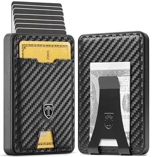 TRAVANDO Swype Slim Wallet für Herren, Metall, RFID-blockierend, Kartenetui, XL Carbon, Swype Slim, Geldklammer TRAVANDO Swype Slim Wallet für Herren, Metall, RFID-blockierend, Kartenetui, XL Carbon, Swype Slim, Geldklammer von TRAVANDO