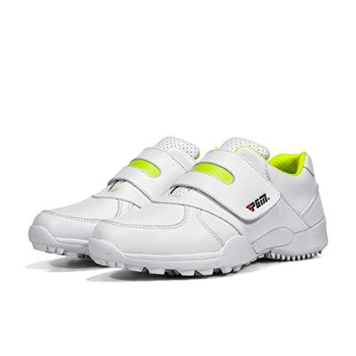 TRESEF Kinder-Golfschuhe, wasserdichte Golf-Sportschuhe, wasserdichte Golfschuhe Für Jungen Und Mädchen,Grün,35 EU von TRESEF