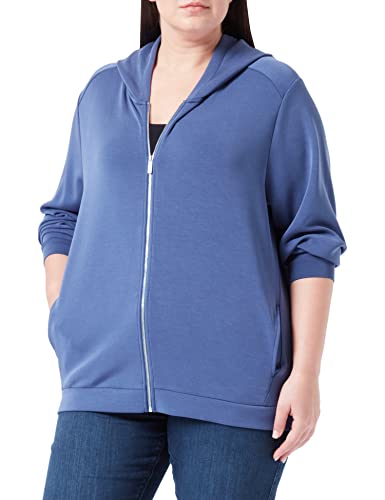 TRIANGLE Damen Sweatjacke, Blau, 50 EU von TRIANGLE