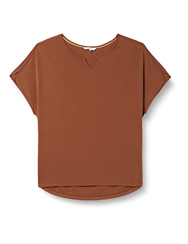 TRIANGLE Damen T-shirt T Shirt kurzarm, Brown, 50 EU von TRIANGLE