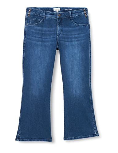 TRIANGLE Jeans, Flared eLeg, Blau, 50 von TRIANGLE