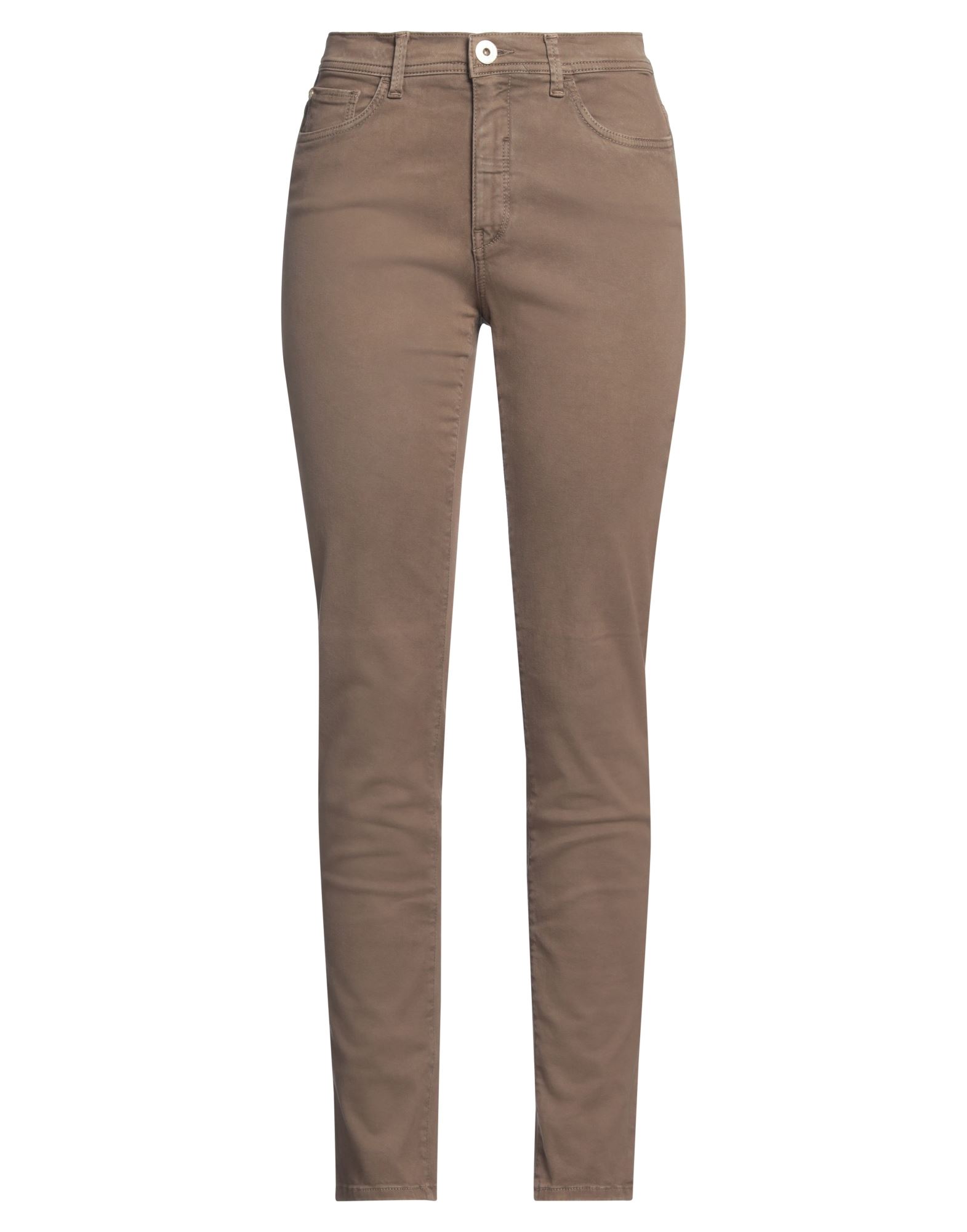 TRUSSARDI JEANS Hose Damen Khaki TRUSSARDI JEANS Hose Damen Khaki von TRUSSARDI JEANS