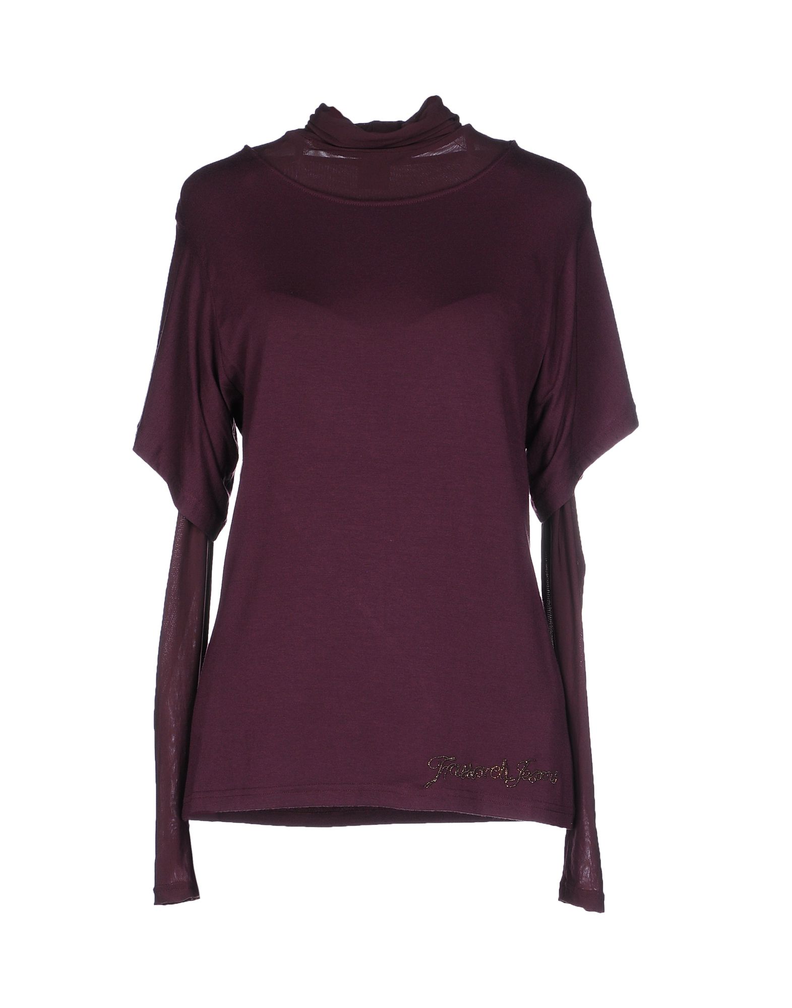 TRUSSARDI JEANS T-shirts Damen Purpur von TRUSSARDI JEANS