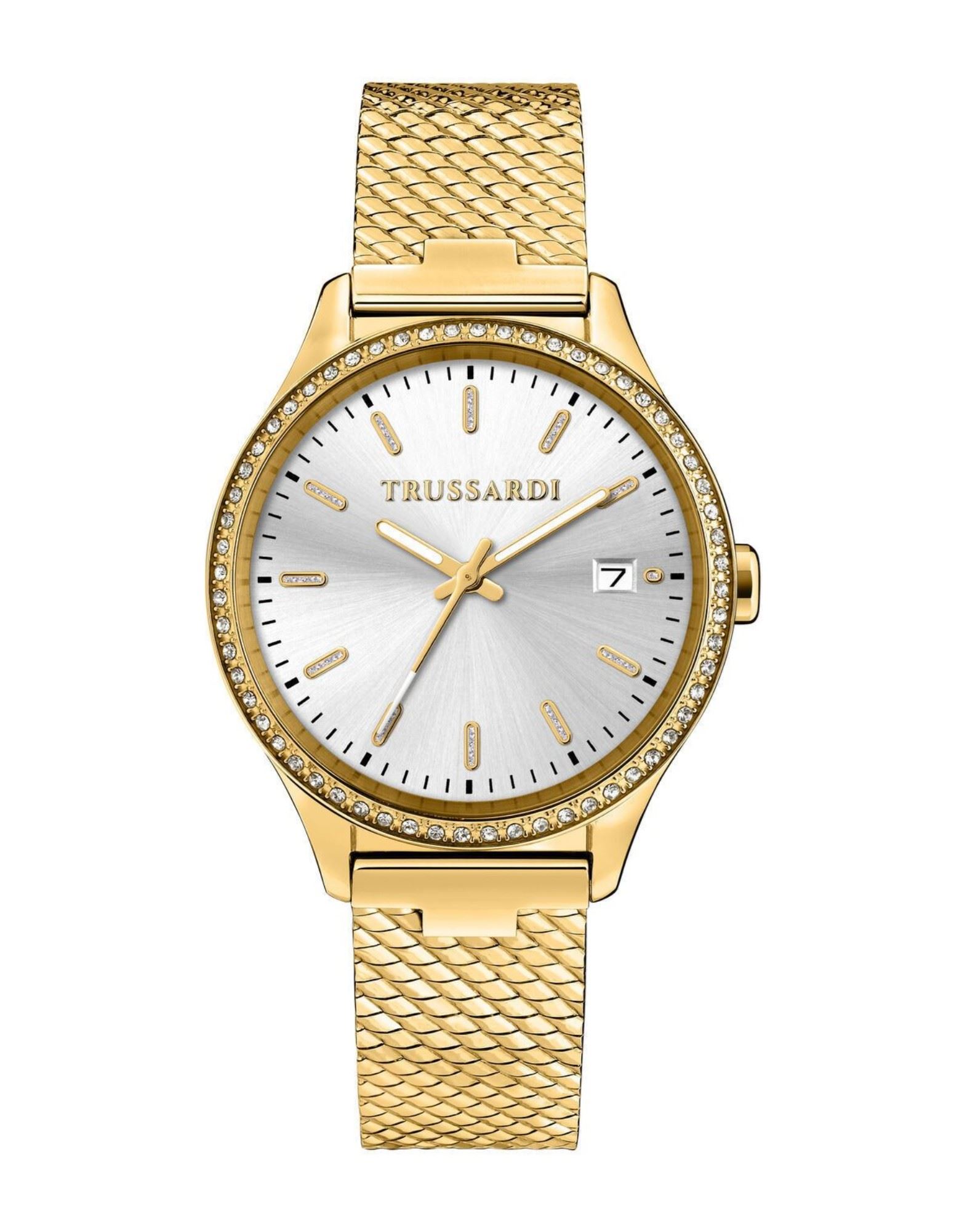 TRUSSARDI Armbanduhr Damen Gold von TRUSSARDI