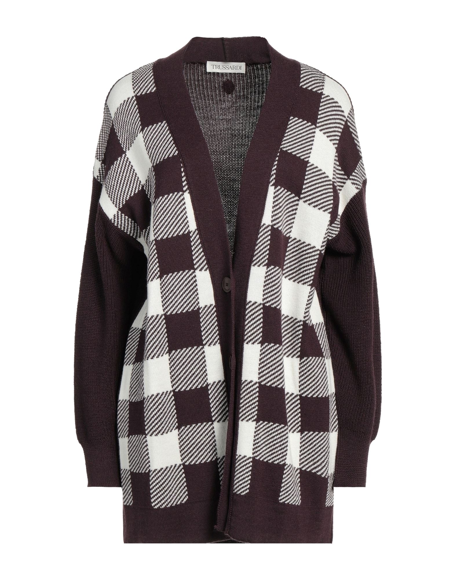 TRUSSARDI Strickjacke Damen Bordeaux von TRUSSARDI