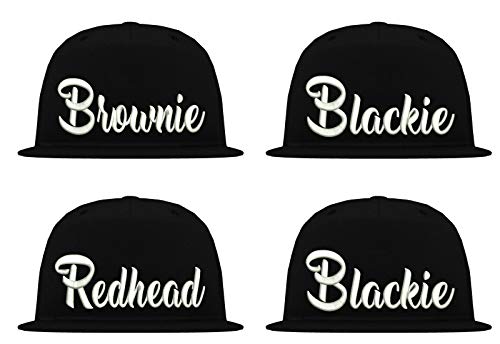 TRVPPY 5 Panel Snapback Cap Modell Brownie, Schwarz von TRVPPY