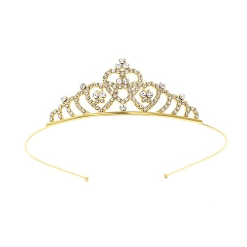 4 Stück Kronen-Haarband-Kopfschmuck, Prinzessinnen-Kronen-Stirnband for Frauen, Mädchen, Bräute, Hochzeit, Abschlussball, Geburtstagsfeier (Color : Style 10_4Pcs) von TRgqify-KM