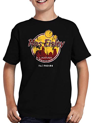 Mos Eisley Cantina T-Shirt Kinder Star Band Wars Planet 134/146 Schwarz von TShirt-People