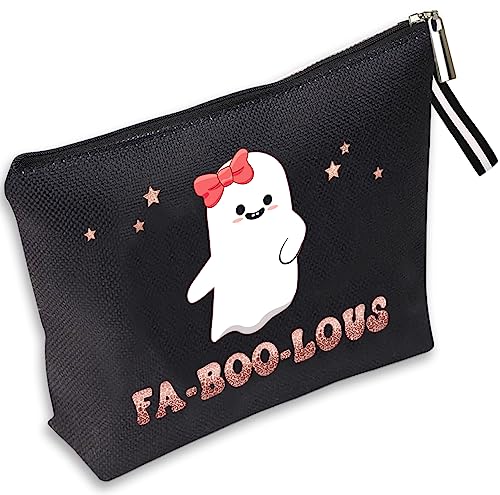 TTBDKKDM Kosmetiktasche mit Horror-Figuren, Horrorfilm-Liebhaber, Geschenk, Make-up, Reißverschluss, Beautycase, modische Tasche, Damen-Schminktasche, Make-up-Tasche, Reise-Kulturbeutel, von TTBDKKDM