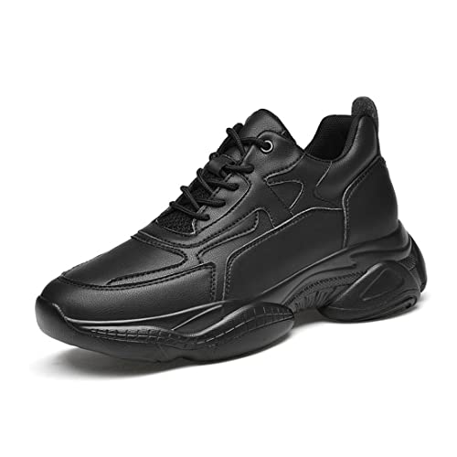 TUMAHE Herren Aufzug Schuhe, Mode Taller Trainer Komfortable Unsichtbare Höhe Erhöhung Schuhe Leder Mode Design Walking Schuhe Für Männer,Black 8cm,41 EU TUMAHE Herren Aufzug Schuhe, Mode Taller Trainer Komfortable Unsichtbare Höhe Erhöhung Schuhe Leder Mode Design Walking Schuhe Für Männer,Black 8cm,41 EU von TUMAHE
