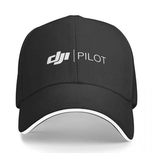 TWOMEM Basecap DJI Pilot Merchandise Cap Baseballkappe Angelhut für Mädchen Männer Geburtstag Partei Geschenk von TWOMEM