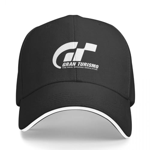 TWOMEM Basecap Gran Turismo Merchandise Cap Baseballkappe Hüte Baseballkappe Golfhut Männer Frauen Geburtstag Partei Geschenk von TWOMEM