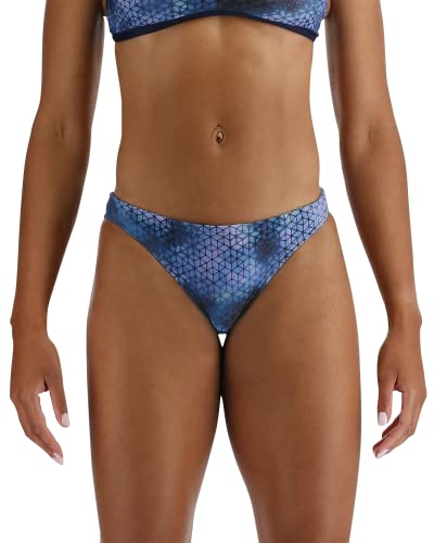 TYR Damen Durafast Elite Mini-Bikini Badeanzug, Blue Ice, X-Large von TYR