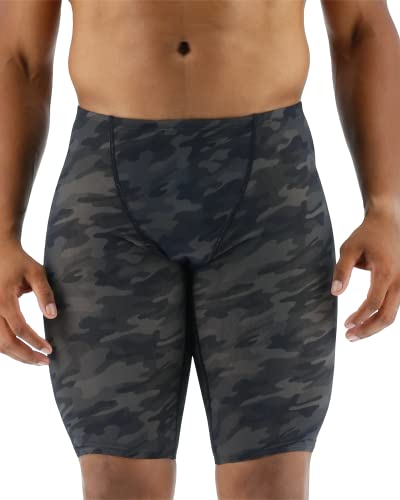 TYR Herren Durafast One Jammer Badeanzug Badehose, Schwarz, 34 von TYR