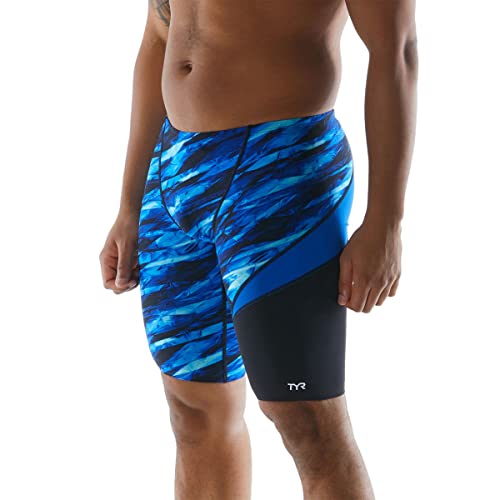 TYR Herren VITRIC Jammer Schwimm-Slips, blau, 36 von TYR