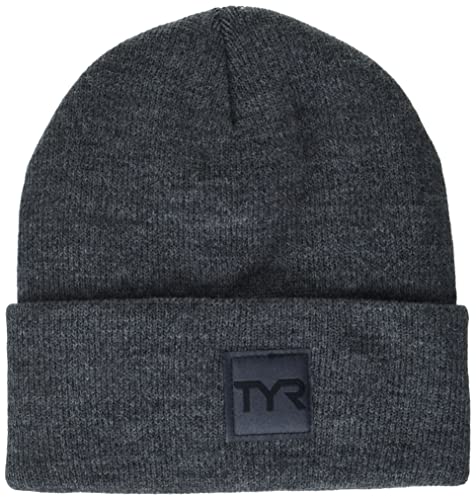 TYR Unisex Isolierte Mütze mit Bündchen Beanie, grau meliert, Einheitsgröße von TYR