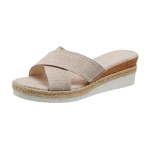 TYUIOP flache schuhe für damen sneaker espadrilles für damen plateau weiß damen zehentrenner flip flops sommer sport schwimmbad clogs leder braun damen pantolette hochwertiges echtes von TYUIOP