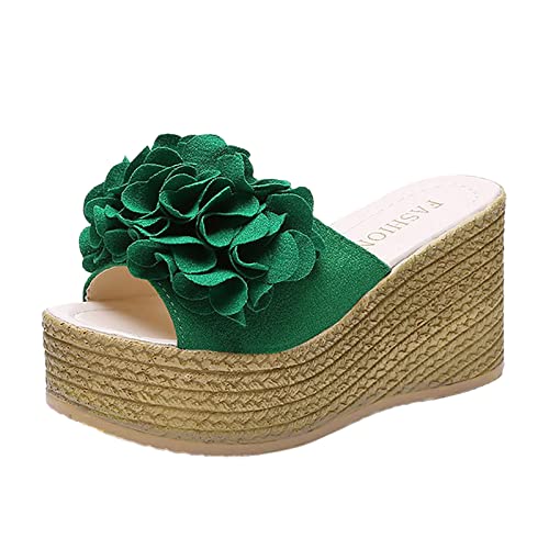 TYUIOP flache schuhe für damen elegant silber sommer pantoletten damen damen herren zehentrenner sommer flip flops badelatschen geschlossene sandalen damen women's casual comfy trim loafer von TYUIOP