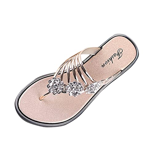 TYUIOP bench sandalen damen damen sandalen elegant damen freizeitsandale mit riemchen schnürung damen flip flops sommer strand string sandalen leicht damen sandalen mit absatz durchsichtig von TYUIOP