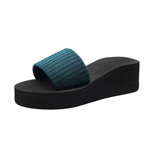 TYUIOP big buckle damen grün damen flip flop 41 sandalen damen flip flops sommer strand string sandalen leicht clogs leder damen 46 damen slipper mit blockabsatz elegant sandalen damen von TYUIOP