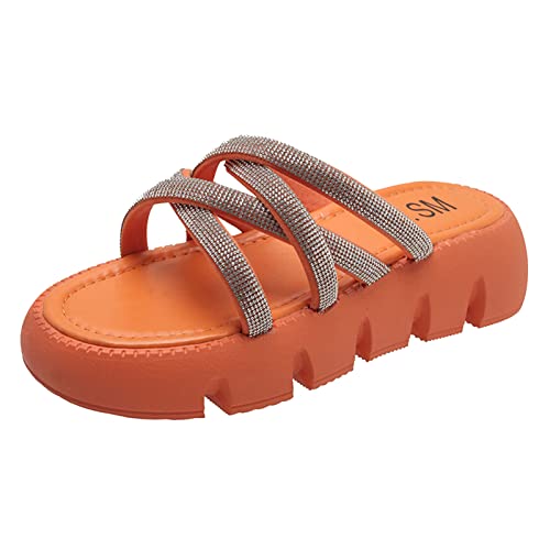 TYUIOP big buckle damen schwarz flip flop sandalen damen beige damen platform flip flipflop beach pool schuhe absatz damen rot damen flat sandal frauen slip on sandalen damen 29 barfuß von TYUIOP