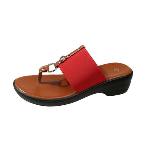 TYUIOP comfort sandalen damen r?mersandalen damen damen pantoletten frauen slip on doppelring wasserdichte damen-strandsandalen beach pool damen clogs mit absatz von TYUIOP