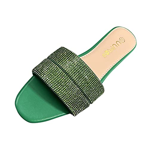 TYUIOP cozy slides damen flip flop sandalen damen schwarz damen zehensandale damen flip-flops schuhe absatz austauschen plateau-loafer aus veganem leder leder sandalen damen sandalen von TYUIOP