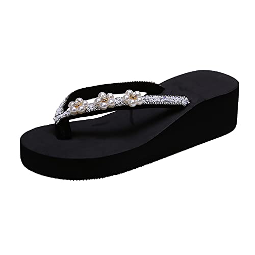 TYUIOP damen big buckle 40 flip flop sandalen damen damen herren zehentrenner sommer flip flops badelatschen clogs leder braun damen pantoletten, frauen slip on sandalen damen sommer mit von TYUIOP