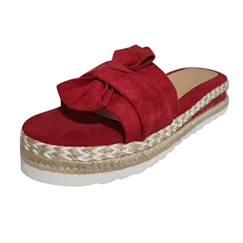 TYUIOP flache schuhe für damen elegant espadrilles für damen plateau braun damen slim organic zehentrenner beach pool größe 36-41 schuhe absatz damen comfort damen loafer ohne absatz aus leder von TYUIOP