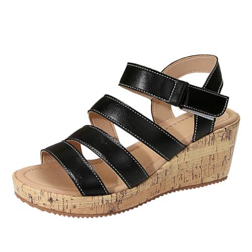 TYUIOP geschlossene sandalen damen barfuss sandalen kinder breite r?mersandalen schuhe schwarz wei? sandals doppelring weich rutschfest badelatschen hausschuhe damen sandalen mit von TYUIOP