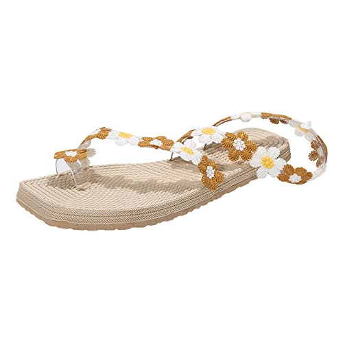 TYUIOP green sandalen damen sandalen & slides für damen sandaletten mit strass perlen gr.36-44 schnalle rutschfeste duschrutschen hausschuhe white heels von TYUIOP