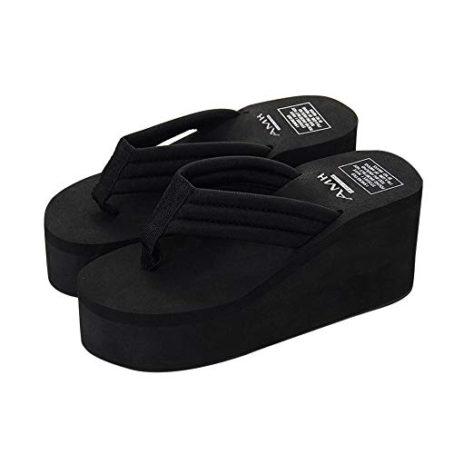 TYUIOP keilsandalen damen damen sandalen bequem damen keilsandalen frauen sandalen doppelring damen flip flops sommer strand string sandalen leicht sommerpantoletten damen leder flip von TYUIOP