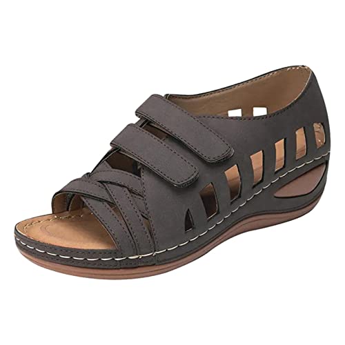 TYUIOP plateau sandalen damen keilsandalen damen damen sommer flach bequem zehentrenner sandaletten pull on flip flops damen herren sport zehentrenner bequeme sommerpantoletten damen von TYUIOP