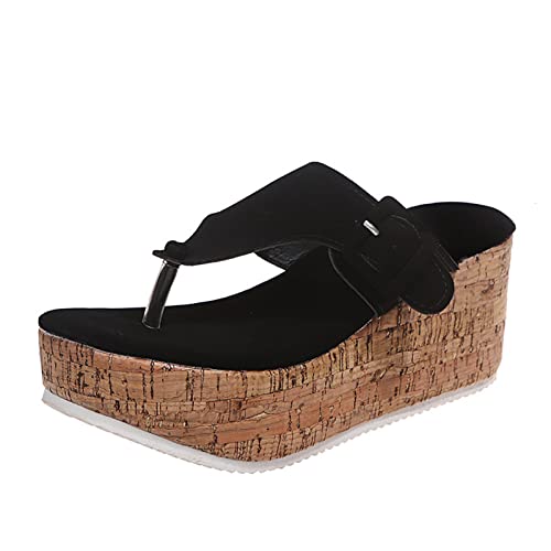 TYUIOP plateau sandalen damen sandalen damen sommer mit absatz damen pantoletten frauen slipper pull on damen herren zehentrenner sommer flip flops badelatschen pantoletten damen gummi damen von TYUIOP