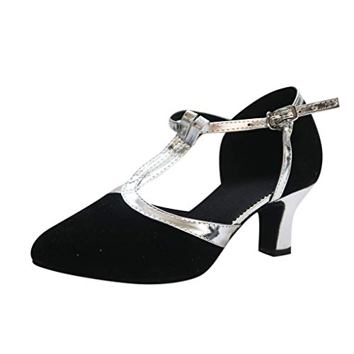 TYUIOP sandalen 29 damen pumps damen schwarz bequem riemen runde zehe wohnungen seicht mund schuhe damen sandaletten mit absatz damen sandalen riemchen absatz high heels plateau sandalen damen von TYUIOP