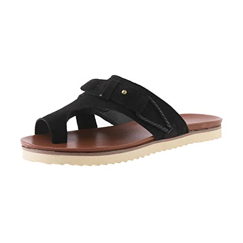 TYUIOP sandalen damen 42 sandalen damen 33 breite r?mersandalen schuhe schwarz wei? sandals rei?verschluss damen flip flops sommer strand string sandalen leicht sandalen damen sommer von TYUIOP